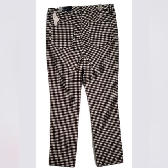Talbots Gingham, Corduroy high waisted slimming Pant Sz 12 NWT - Picture 3 of 12